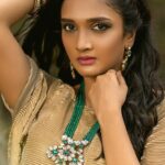 Surabhi Santosh Instagram - Only when we have been lost in the depths of our minds do we begin to discover our true selves and yet, only a few do it because it takes a brave-heart to venture into the woods. . Photography @rajeesh_tk Styling and design @zoya__joy Makeup @swathi.jagannath.1 . . #IntotheWoods #conceptphotography #lostandfound #tobefound #nature #warmth #goldish