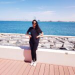 Surabhi Santosh Instagram – Ugh the Burj is growing on my head! 😂  PC: @sowmyamenonofficial Dubai, United Arab Emirates