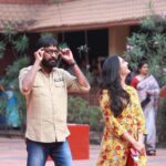 Surabhi Santosh Instagram - #aninternationallocalstory promotions. At the launch of #Brahma2k19 with none other than @harisree_asokan . Thank you for capturing these cute moments @r3ducteur ☺️ Adi Shankara Institute of Engineering Technology