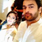 Surabhi Santosh Instagram – So apparently I’m glowing because I’m happy to shoot with him again or maaaybe it’s just the lighting… oh well, you just never know😁 @mrkrrish
