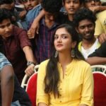 Surabhi Santosh Instagram - #kinavalli promotions in #trivandrum #collegeofengineering #FreshersDay❤️ PC: @_vaisakhanoop_ College of Engineering, Trivandrum