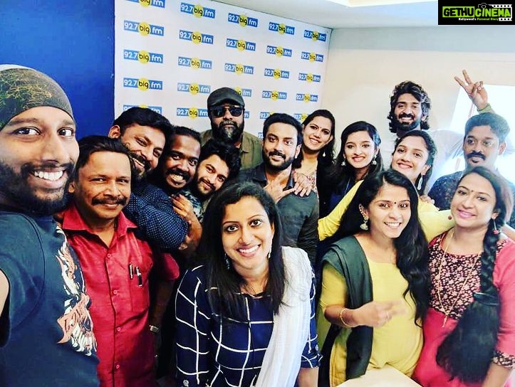 Surabhi Santosh Instagram - Radio channels be the best! So much energy @92.7bigfm Tvm 💕💕