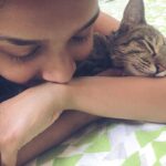 Surabhi Santosh Instagram - She makes home so much more loavable❤️ #mygirl #bff #catlove