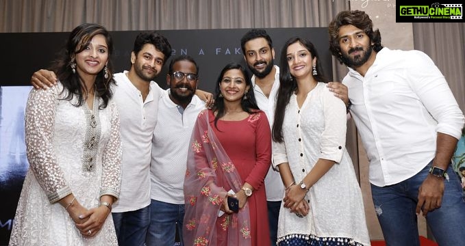 Surabhi Santosh Instagram - Some more pics from #kinavalli #audiolaunch 💕💕