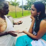 Surabhi Santosh Instagram – She had such good things to say❤️ #palmistry #superstitions #curiousme #livingtill100 #happyvaishu PC: @aju_muhammed