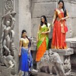 Surabhi Santosh Instagram - #saree #sculptures #womenthen #womennow #stillcurvyaf #lovingthecurves #ads #textiles #grandhouse #planningroom 💚