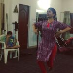Surabhi Santosh Instagram – #practicesessions #littlecousin #bharatanatyam #shiva #poses #dance #passion ❤️