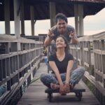 Surabhi Santosh Instagram - When mudras became our language ! Crazy times with Pon .. #Shenanigans #thailanddiaries #throwback หัวหิน (Hua-Hin)