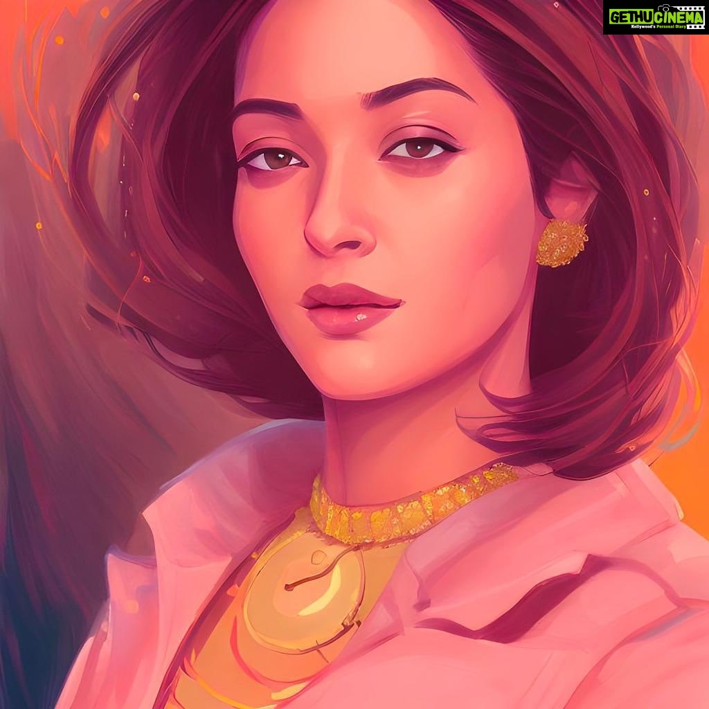 Surveen Chawla Instagram - AI made me do this. 😛