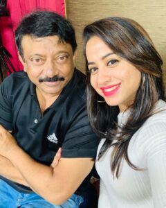 Swathi Deekshith Instagram - @rgvzoomin #deyyampromotions
