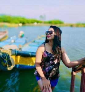Swathi Deekshith Instagram - 🚣‍♀️ 🌊 🌳 🤩
