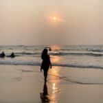 Swathi Deekshith Instagram – 🌅 🏝 🌊 Vagator Beach