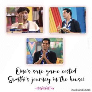 Swathi Deekshith Instagram - It's definitely not fair at any level!
.
We thank @mr.noelsean for putting across the correct point! 
.
.
#TeamSwathiDeekshith #SwathiDeekshith #BiggBoss4Telugu #BiggBossTelugu4 #BiggBoss #Swathi #Deekshith