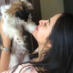 Swathi Deekshith Instagram – Baby whiskey 💓 🐶