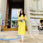 Swathi Deekshith Instagram – My happy place 🥰 Sri Venkateshwara Swamy Temple Jubilee Hills TTD