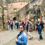 Swathi Deekshith Instagram - #memoriesforlife #scotland #traveltheworld #wanderlust Edinburgh Castle