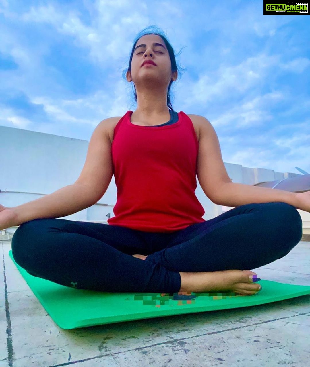 Swathi Deekshith Instagram - #buddhapurnima 🧘♀️