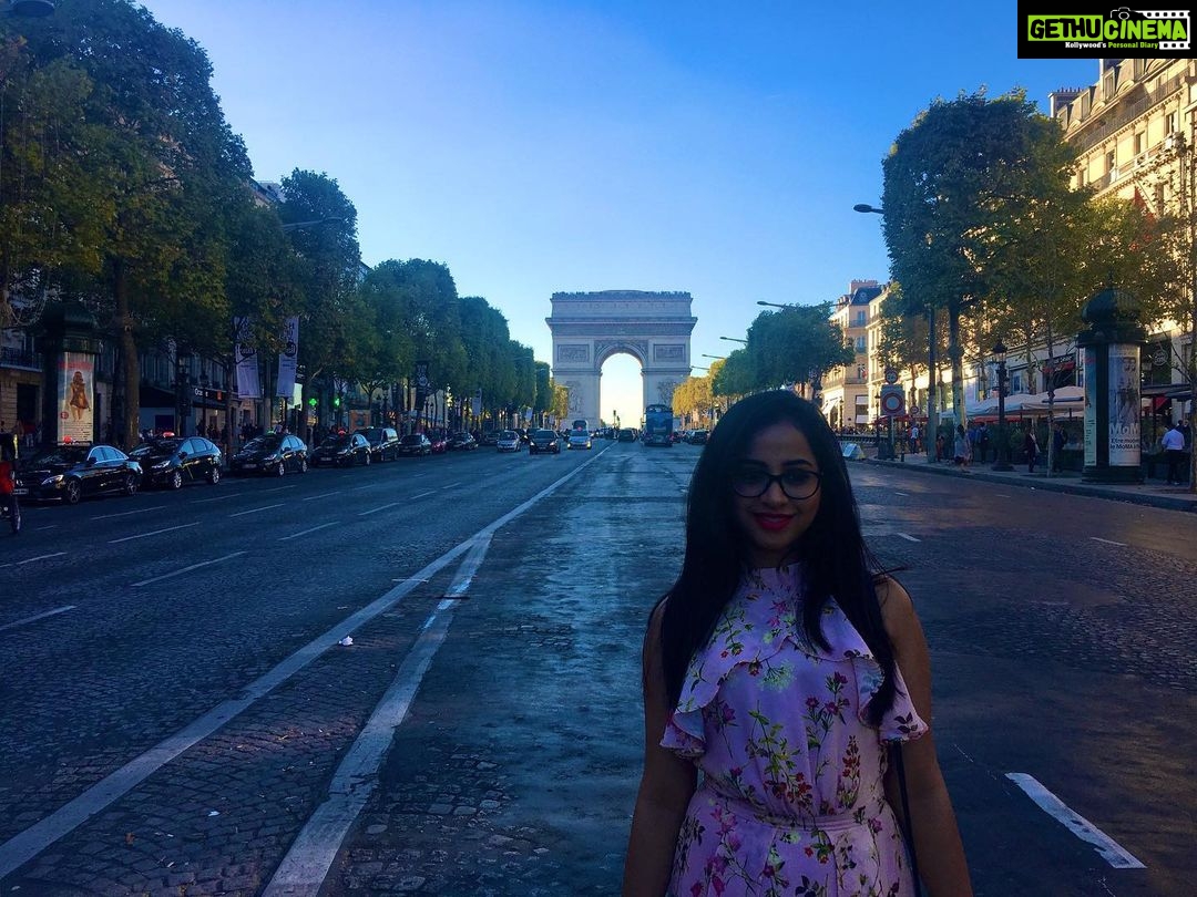 Swathi Deekshith Instagram - ❤️ Arc de Triomphe