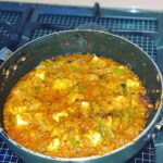 Swathi Deekshith Instagram – What’s in today’s menu😃 kadai paneer😍😋 #mykitchenstories #cooking #lovecooking