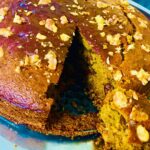 Swathi Deekshith Instagram - Easter may be over ..!! But it’s never late to to eat this yummy healthy cake 😍🥰😋 #wheatflourdatescake😬