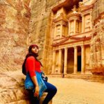 Swathi Deekshith Instagram - Can’t get over this beauty.. #petra #jordandiaries #petracityofmysteries