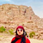 Swathi Deekshith Instagram - Petra 🥰 #jordan #petra #rosecity PETRA - City of Mysteries