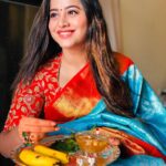Swathi Deekshith Instagram - Happy ugadi!! God bless everyone :) please stay home ..stay safe:)