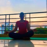 Swathi Deekshith Instagram - 🧘‍♀️ when the world around you is at its most turbulent keep the world within you at its most calm - jag shoker #meditation #calm