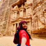 Swathi Deekshith Instagram - PETRA, where architecture,sculpture, history and art meet ❤️ #jordandiaries #petra Petra, Ma`An, Jordan