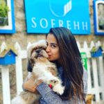 Swathi Deekshith Instagram - 💓 🐶 whiskey !!! Sofrehh