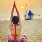 Swathi Deekshith Instagram - “Just breathe “ 🧘‍♀️ ✌️ #yoga #peace #beyourself #love #onelife Pousada by the Beach