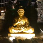 Swathi Deekshith Instagram - ✌️ #budha #peace #lovequotes #positivevibes Glory Goa.