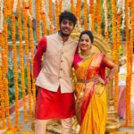 Swathi Deekshith Instagram - #southindianwedding #aalankritaresorts #saree #jewelry #fun Aalankrita Resorts