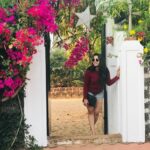 Swathi Deekshith Instagram – This place 💜 p.c- @bhavna_deekshith Pousada by the Beach
