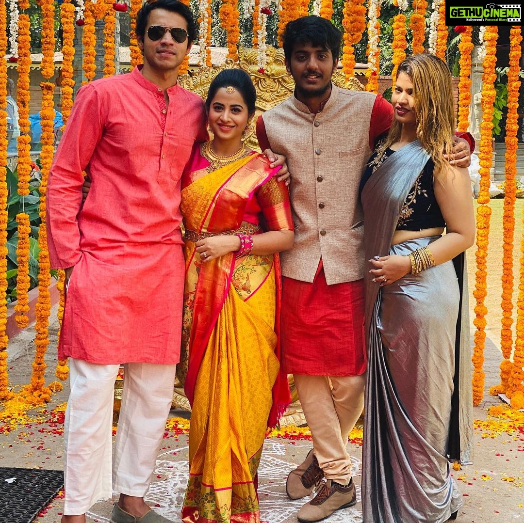 Swathi Deekshith Instagram - #southindianwedding #aalankritaresorts #saree #jewelry #fun Aalankrita Resorts