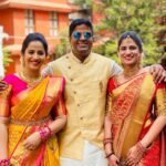 Swathi Deekshith Instagram - #southindianwedding #aalankritaresorts #saree #jewelry #fun Aalankrita Resorts