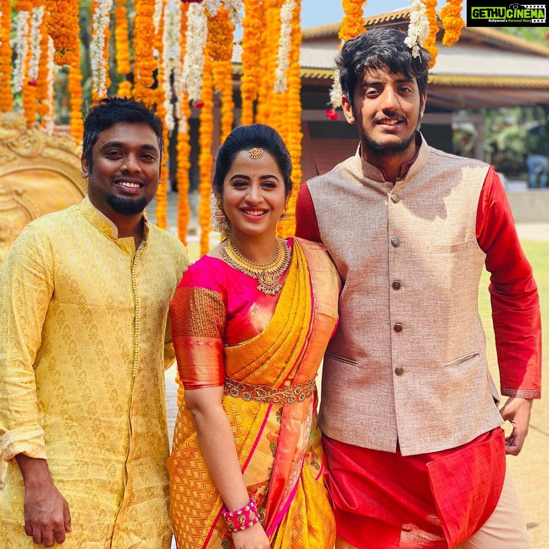 Swathi Deekshith Instagram - #southindianwedding #aalankritaresorts #saree #jewelry #fun Aalankrita Resorts