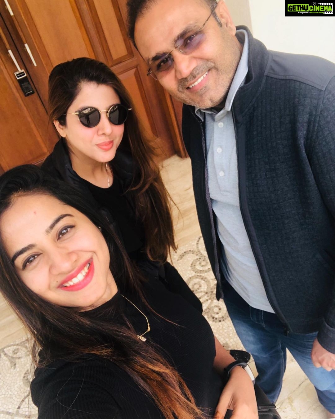 Swathi Deekshith Instagram - Happy birthday to the beautiful soul @aartisehwag ❤️