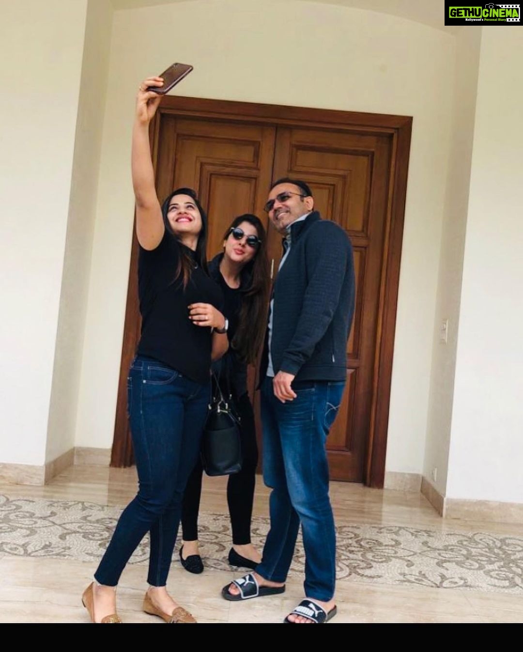 Swathi Deekshith Instagram - Happy birthday to the beautiful soul @aartisehwag ❤️