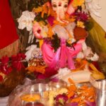 Swathi Deekshith Instagram – Happy Vinayaka chavithi subhakanshalu 😊🙏 #vinayakachavithi2019 #lordganesha #festival