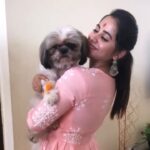 Swathi Deekshith Instagram - With this cool bruh #bujjiwhiskey😍 #rakhi2019