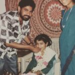 Swathi Deekshith Instagram - “He didn’t tell me how to live; he lived, and let me watch him do it.” –I pray you keep resting beside the almighty.. I wish you lived more to guard me. happy Father’s Day :) miss you 😞