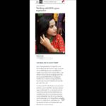 Swathi Deekshith Instagram - #thehindu #thehindunewspaper #throwback #actorlife The Hindu Andhra Pradesh
