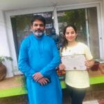 Swathi Deekshith Instagram - Achieving any target requires strength, patience, hard work and even courage. But success is definitely worth this – when you meet your goals, you feel like a winner and understand that everything in this world is possible if you want it. My sincere gratitude to Mr @bodhi_yoga_academy Guru 🙏and the team in Bodhi Yoga Institute. Thank you, you have taught me a lot! @vyshyoga97 @prarthanapatel81 #yogacertification #yogatrainer #yogalife #yoga Bodhi School of Yoga