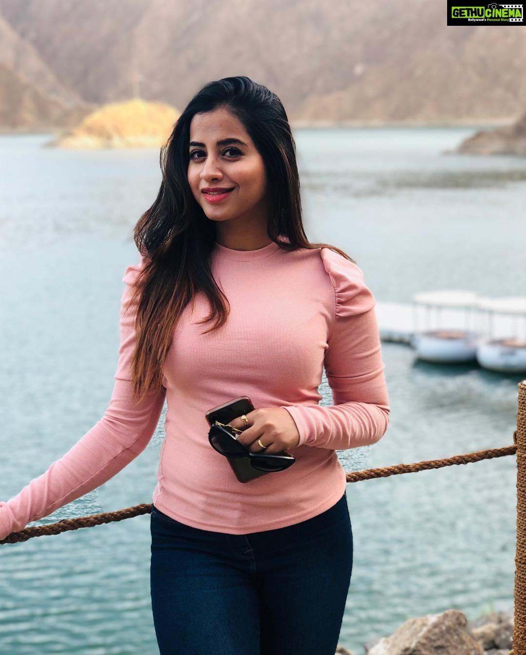 Swathi Deekshith Instagram - 💖 #dubai #hattadam Hatta Dam, Dubai, UAE