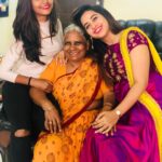 Swathi Deekshith Instagram - Ammama❤️ #dussera2018 #festivevibes #happiness ,outfit - @elakshihouse