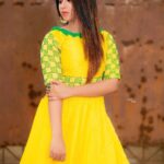 Swathi Deekshith Instagram - 💛Outfit by @sylee.ethnic Captured by - @chinthuu1132