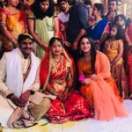 Swathi Deekshith Instagram – Congratulations to my dearest friend @ajaybhupathivegesna (rx100 Dir)..!!!have a beautiful life ahead 💏 #friendswedding