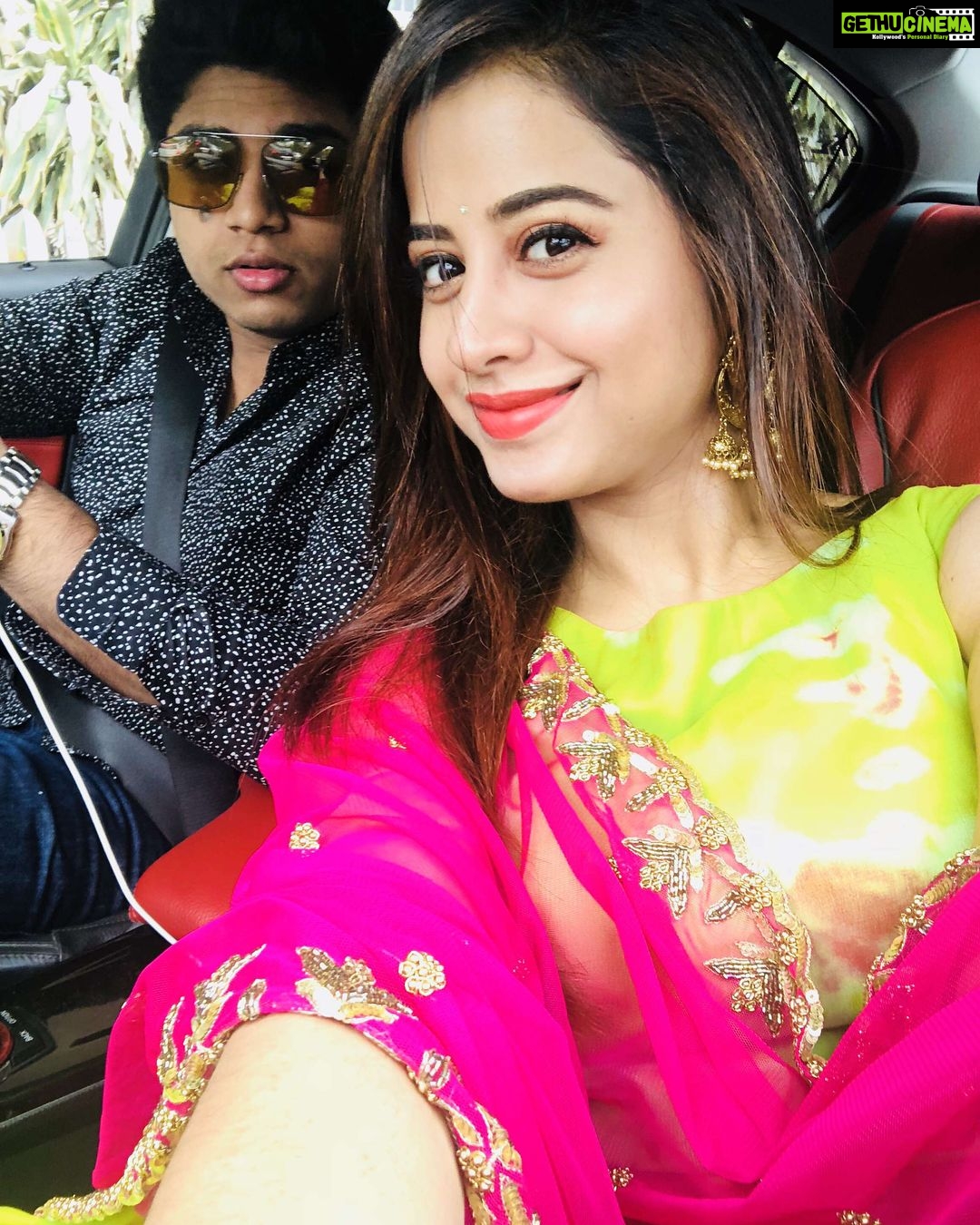 Swathi Deekshith Instagram - 🥛 baby brother @sonnymohanty7 #throwback
