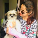 Swathi Deekshith Instagram - Bujjji fellow whiskey 🐶❤️ #throwbackpictures #whiskeydog #dogsarethebest #myworld #myhappiness #cuties #staypositive #bujjiwhiskey😍